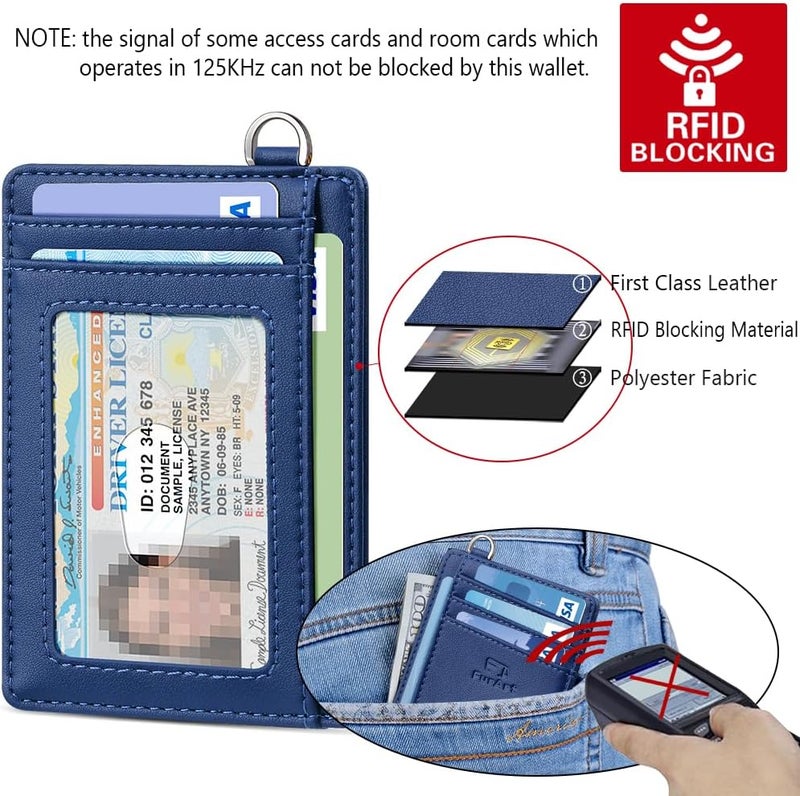 FurArt Slim Minimalist Wallet, Front Pocket Wallets, RFID Blocking, Credit Card Holder for Men - Image 5